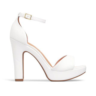 Sandalia ABIGAIL de tacón alto grueso con hebilla