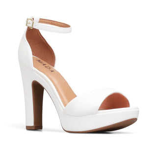 Sandalia ABIGAIL de tacón alto grueso con hebilla