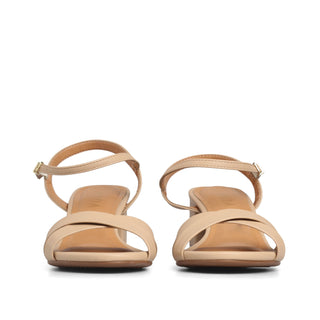 Sandalia de tacón ALBERTA con tiras cruzadas