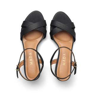 Sandalia de tacón ARMIDA con tiras cruzadas