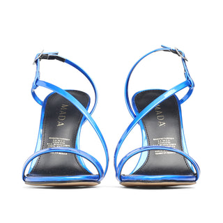 Sandalia de tacón charol BULGARI con tacón fino