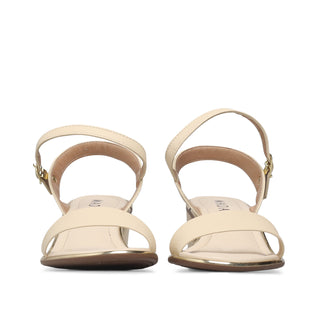 Sandalia de tacón FERY con tiras delanteras