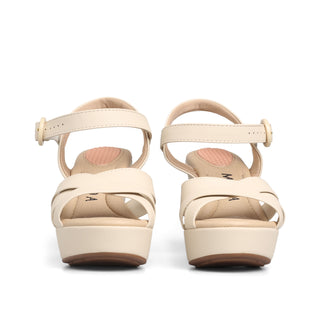 Sandalia de tacón GAMORA con tiras cruzadas al frente