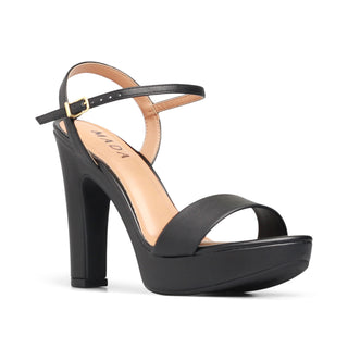 Sandalia de tacón de bloque GAZELLE destalonado