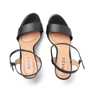 Sandalia de tacón de bloque GAZELLE destalonado