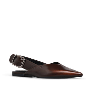 Zapato destalonado LUSH con hebilla de serraje