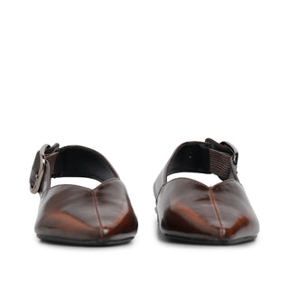 Zapato destalonado LUSH con hebilla de serraje