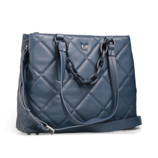 Bolsa Tote MALDAVIA acholchada con cadena decorativa