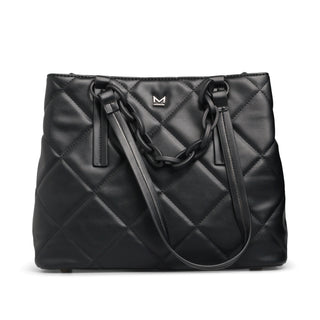 Bolsa Tote MALDAVIA acholchada con cadena decorativa