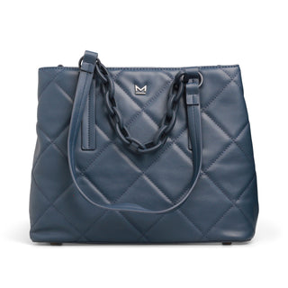 Bolsa Tote MALDAVIA acholchada con cadena decorativa