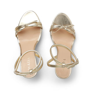 Zapatilla MAYRIN con tiras en forma de moño