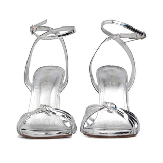 Tacón de fiesta PEARL con nudo de tiras delantero