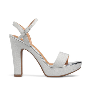 Sandalia de tacón SIDNEY con detalle de brillos