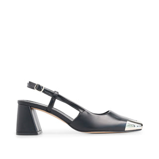 Zapato tipo pana VALI con puntera cuadrada metálica