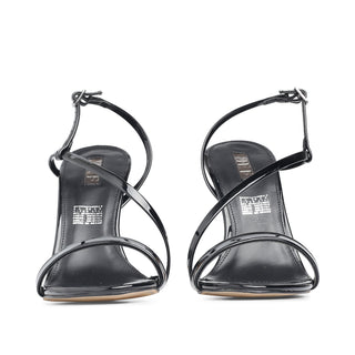 Sandalia de tacón charol BULGARI con tacón fino