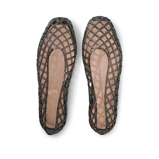 BALERINA AIRY DE REJILLA TRANSPARENTE