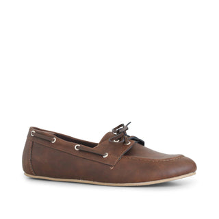 MOCASINES AMARA CON ACABADO GAMUZA Y PIEL.
