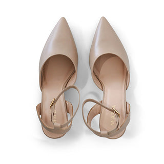 TACÓN DESTALONADO DE PIEL AMELLIE DE ESTAMPADO ANIMAL PRINT