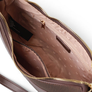 Bolsa crossbody BELEN en conjunto de materiales