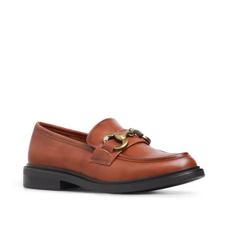 Mocasín BRONZE con hebilla en el empeine
