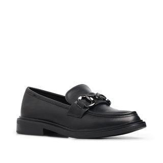 Mocasín BRONZE con hebilla en el empeine