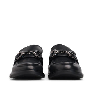 Mocasín BRONZE con hebilla en el empeine