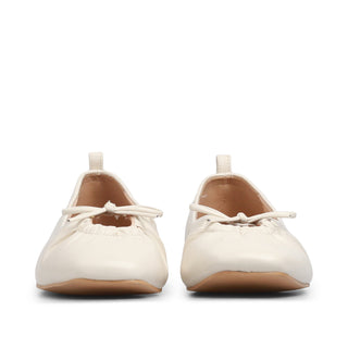 Balerina CARAMEL con apertura y moño decorativo