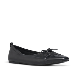 Balerina CARAMEL con apertura y moño decorativo