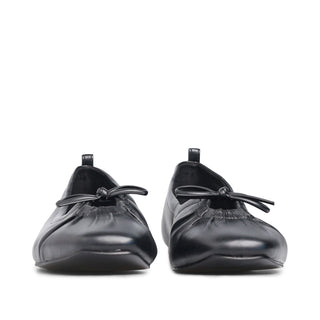 Balerina CARAMEL con apertura y moño decorativo