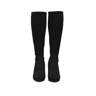 Bota CATAR de tela con tacón cuadrado