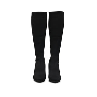 Bota CATAR de tela con tacón cuadrado