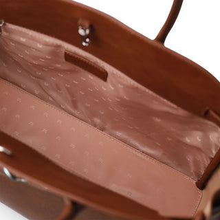 Bolsa satchel CATHERINE con cierre mediante gancho