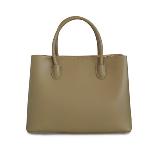 Bolsa CONDESA en combinación de materiales con doble asa