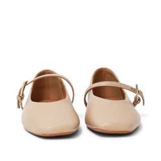 BALERINA CREAM PUNTA CUADRADA