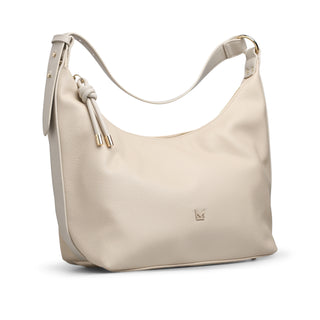 Bolso hobo texturizado CASSIA con asa ajustable