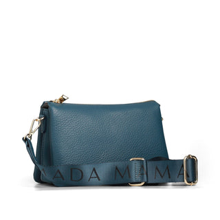 Bolsa Crossbody de asa tejida DAMARIA con triple compartimento