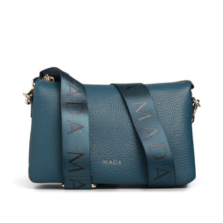 Bolsa Crossbody de asa tejida DAMARIA con triple compartimento
