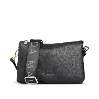Bolsa Crossbody de asa tejida DAMARIA con triple compartimento