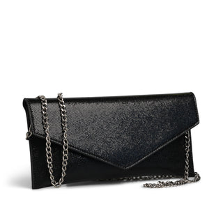 Bolso de noche DIAMANTE con acabado metálico brillante