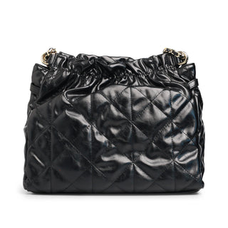 Bolsa crossbody acolchada DUNA con correa de cadena