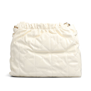 Bolsa crossbody acolchada DUNA con correa de cadena