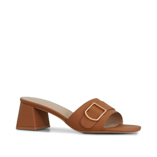 SANDALIA DE TACON ELAN ESTILO SLIP ON