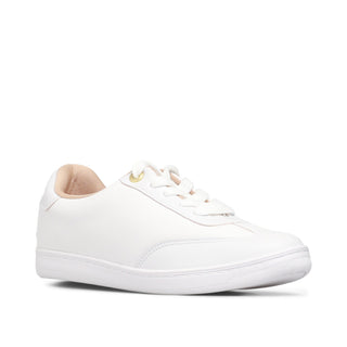 Tenis básicos blancos ESME con punta redonda