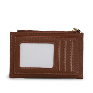 Cartera con diversos compartimentos ETHEL con cierre de zipper