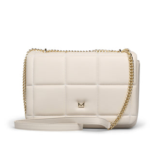 Bolsa Satchel/Crossbody EUDORA acolchonada