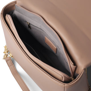 Bolsa Satchel/Crossbody EUDORA acolchonada