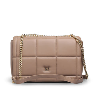 Bolsa Satchel/Crossbody EUDORA acolchonada