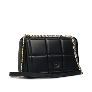 Bolsa Satchel/Crossbody EUDORA acolchonada