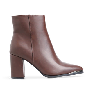 Botín de tacón FEMME con puntera metálica