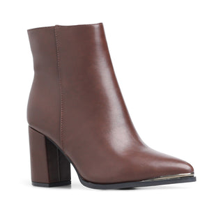 Botín de tacón FEMME con puntera metálica